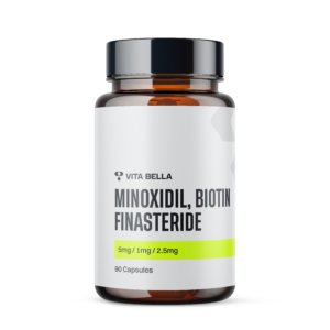 Minoxidil, biotin finasteride capsules