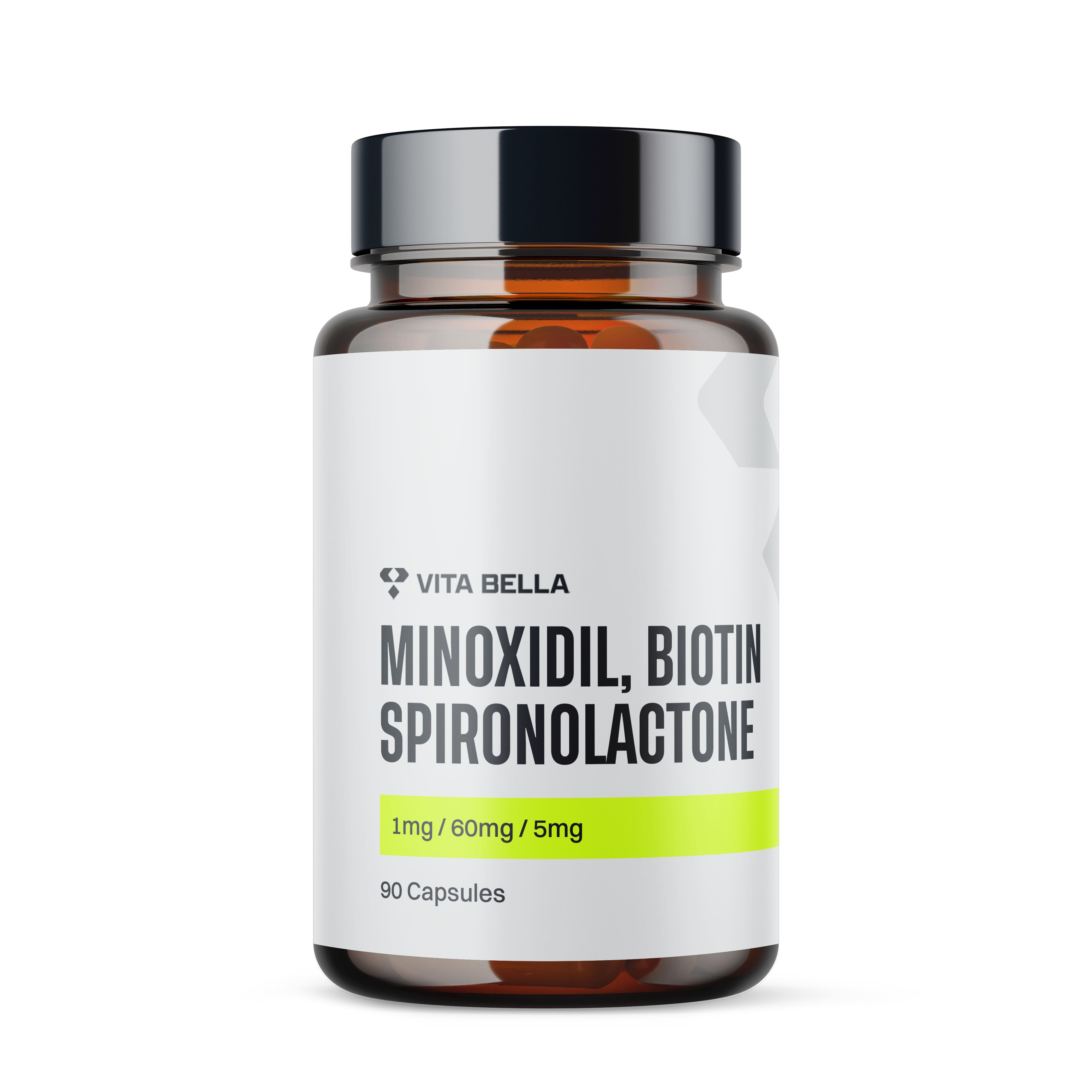 Minoxidil Biotin Spironolactone capsules